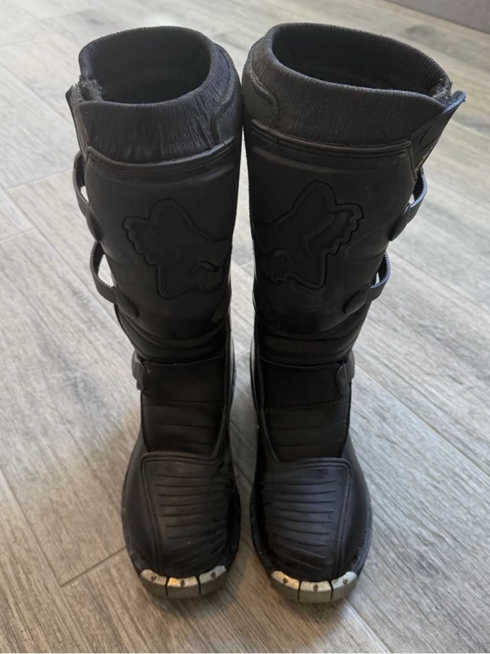 Fox Motocross Motorcycle Boots Tracker JR Youth Size 4 Vintage Y2K - Picture 2 of 13